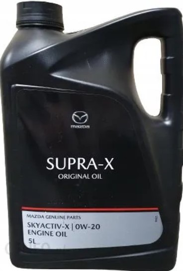 Olej silnikowy SUPRA-X 0W20 5L SUPRA-X 0W20 5L MAZDA